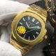 Grade 1A Replica Patek Philippe Nautilus GB Factory Cal.324 Yellow Gold Black Dial Watch (2)_th.jpg